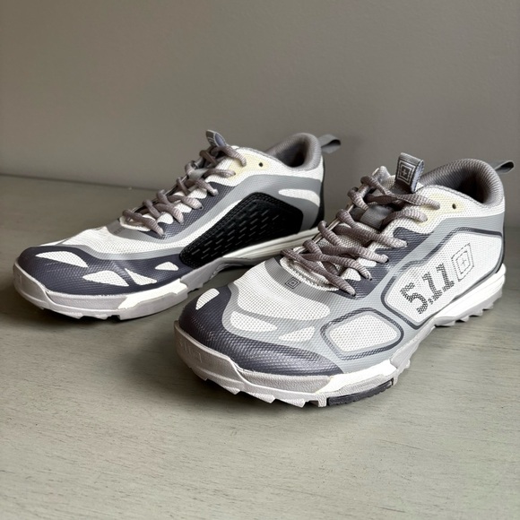 5.11 Tactical Women ABR 16005 Trainer Lunar Sneakers US 8 Gray Lace Up Athletic - Picture 1 of 14